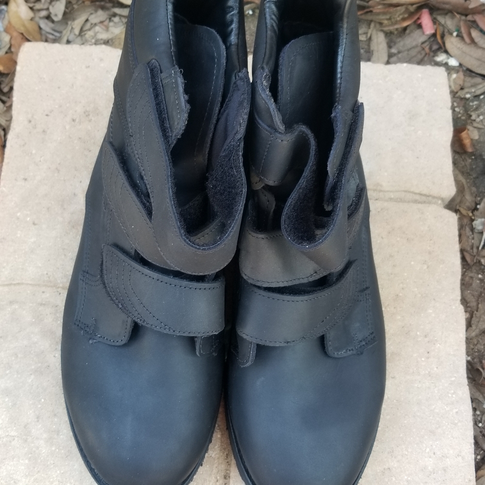 P.W. Minor Boss Strap Boots size 12